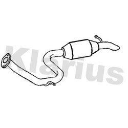 Rear Muffler KLARIUS TY778T OE Ref 1743037372