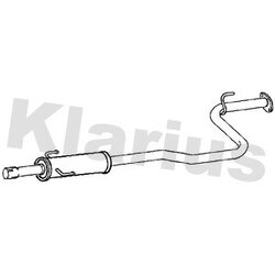 Centre Muffler KLARIUS TY788D OE Ref 174100Y120