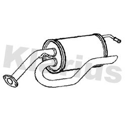 Rear Muffler KLARIUS TY790B OE Ref 174300M120