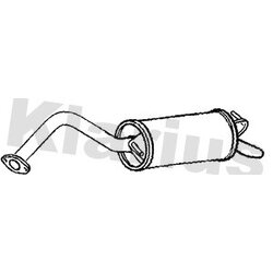 Rear Muffler KLARIUS TY804E OE Ref 1743037300