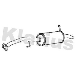 Rear Muffler KLARIUS TY812T OE Ref 174300T110