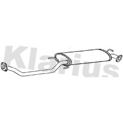 Centre Muffler KLARIUS TY856D OE Ref 1741026471