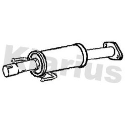 Centre Muffler KLARIUS TY936K OE Ref 174100T510