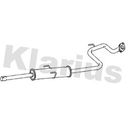 Centre Muffler KLARIUS TY976C OE Ref 1741047130