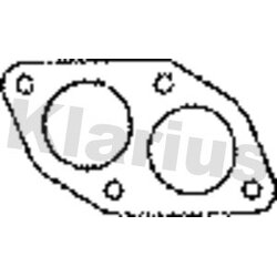 Exhaust Pipe Gasket KLARIUS VAG4