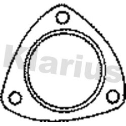 Exhaust Pipe Gasket KLARIUS VAG54