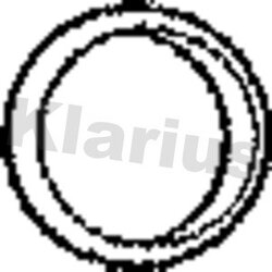 Exhaust Pipe Seal Ring KLARIUS VAG56