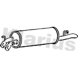 Rear Muffler KLARIUS VL377L OE Ref 90183284