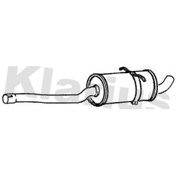 Centre Muffler KLARIUS VO115K OE Ref 1357070