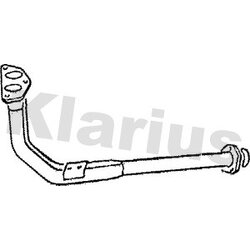 Exhaust Pipe KLARIUS VO132K OE Ref 1357669
