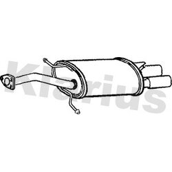 Rear Muffler KLARIUS VO327A OE Ref 30613763