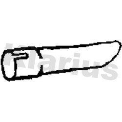 Exhaust Pipe KLARIUS VO359C OE Ref 94706678