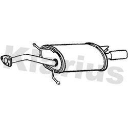 Rear Muffler KLARIUS VO376C OE Ref 30864235