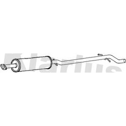 Centre Muffler KLARIUS VO391E OE Ref 30636449