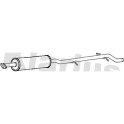 Centre Muffler KLARIUS VO410C OE Ref 9461991
