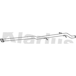 Exhaust Pipe KLARIUS VO452P OE Ref 31261865