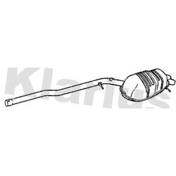Rear Muffler KLARIUS VO456J OE Ref 31355311