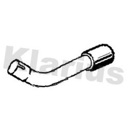 Exhaust Pipe KLARIUS VO468Q OE Ref 31392518
