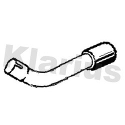 Exhaust Pipe KLARIUS VO470M OE Ref 31392522