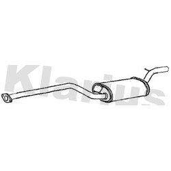 Centre Muffler KLARIUS VO495C OE Ref 31321609