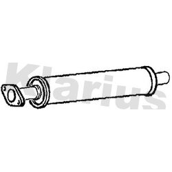 Exhaust Pipe KLARIUS VO501T OE Ref 30676608