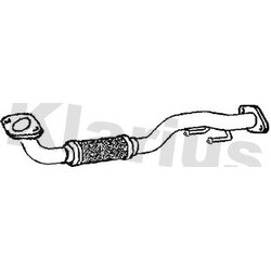 Centre Muffler KLARIUS VW1409H OE Ref 5N0253095J