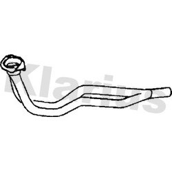 Exhaust Pipe KLARIUS VW171J OE Ref 1712533091A