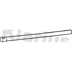 Exhaust Pipe KLARIUS VW236M OE Ref 357253203
