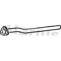 Exhaust Pipe KLARIUS VW316W OE Ref 533253201B