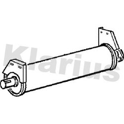 Rear Muffler KLARIUS VW321M OE Ref 068251053H