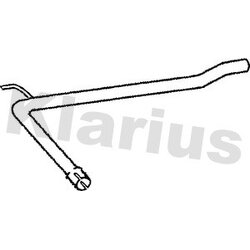 Exhaust Pipe KLARIUS VW429E OE Ref 028253201