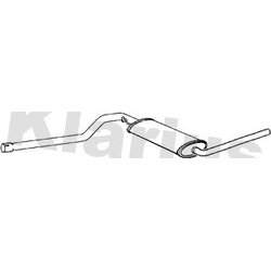 Centre Muffler KLARIUS VW494J OE Ref 074253409H