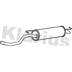 Rear Muffler KLARIUS VW519X OE Ref 1J6253609AK