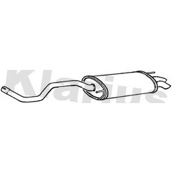 Rear Muffler KLARIUS VW564G OE Ref 6N0253609AD