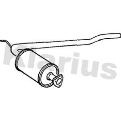 Centre Muffler KLARIUS VW572V OE Ref 074253209C