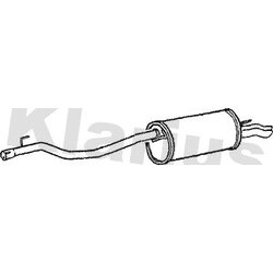 Rear Muffler KLARIUS VW575P OE Ref JZW253609BP