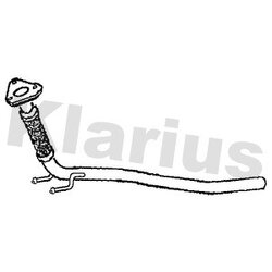 Exhaust Pipe KLARIUS VW631H OE Ref 1K0254305G