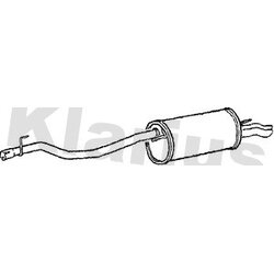 Rear Muffler KLARIUS VW633E OE Ref 074253609AM