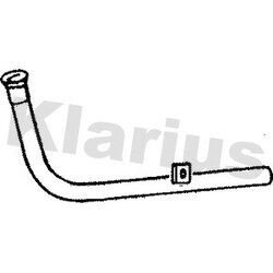 Exhaust Pipe KLARIUS VW69E OE Ref 8671016312