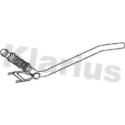 Exhaust Pipe KLARIUS VW792W OE Ref 7H0253301D