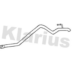 Exhaust Pipe KLARIUS VW815L OE Ref 2D0253681AE