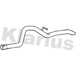 Exhaust Pipe KLARIUS VW818H OE Ref 2D0253681AR