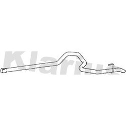 Exhaust Pipe KLARIUS VW853G OE Ref 2E0253681B