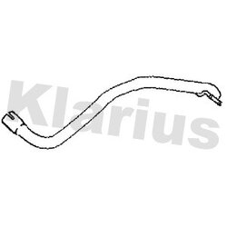 Exhaust Pipe KLARIUS VW877W OE Ref 1S0253681