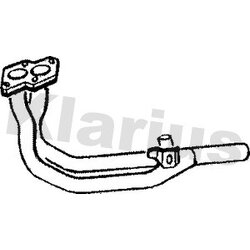 Exhaust Pipe KLARIUS VW88C OE Ref 861253101AD