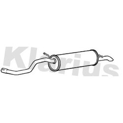 Rear Muffler KLARIUS VW890C OE Ref 6Q6253609BP