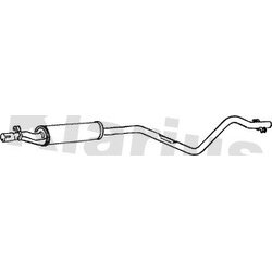 Centre Muffler KLARIUS VW94T OE Ref 171253209