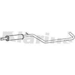 Centre Muffler KLARIUS VW974D OE Ref 5Q0253209