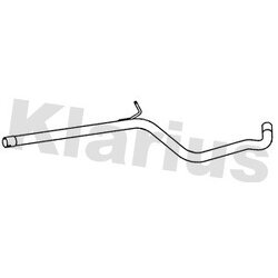 Exhaust Pipe KLARIUS VW976B OE Ref 5G6253207B