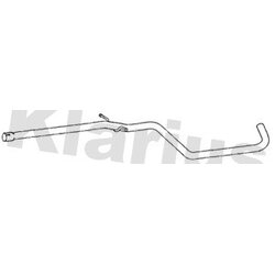 Exhaust Pipe KLARIUS VW983P OE Ref 5K6253181H